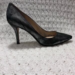 Enzo Angiolini Classic Stiletto Pumps- gunmetal- size 9
